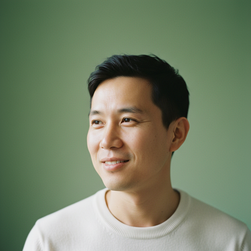 Portrait of a member with a soft smile